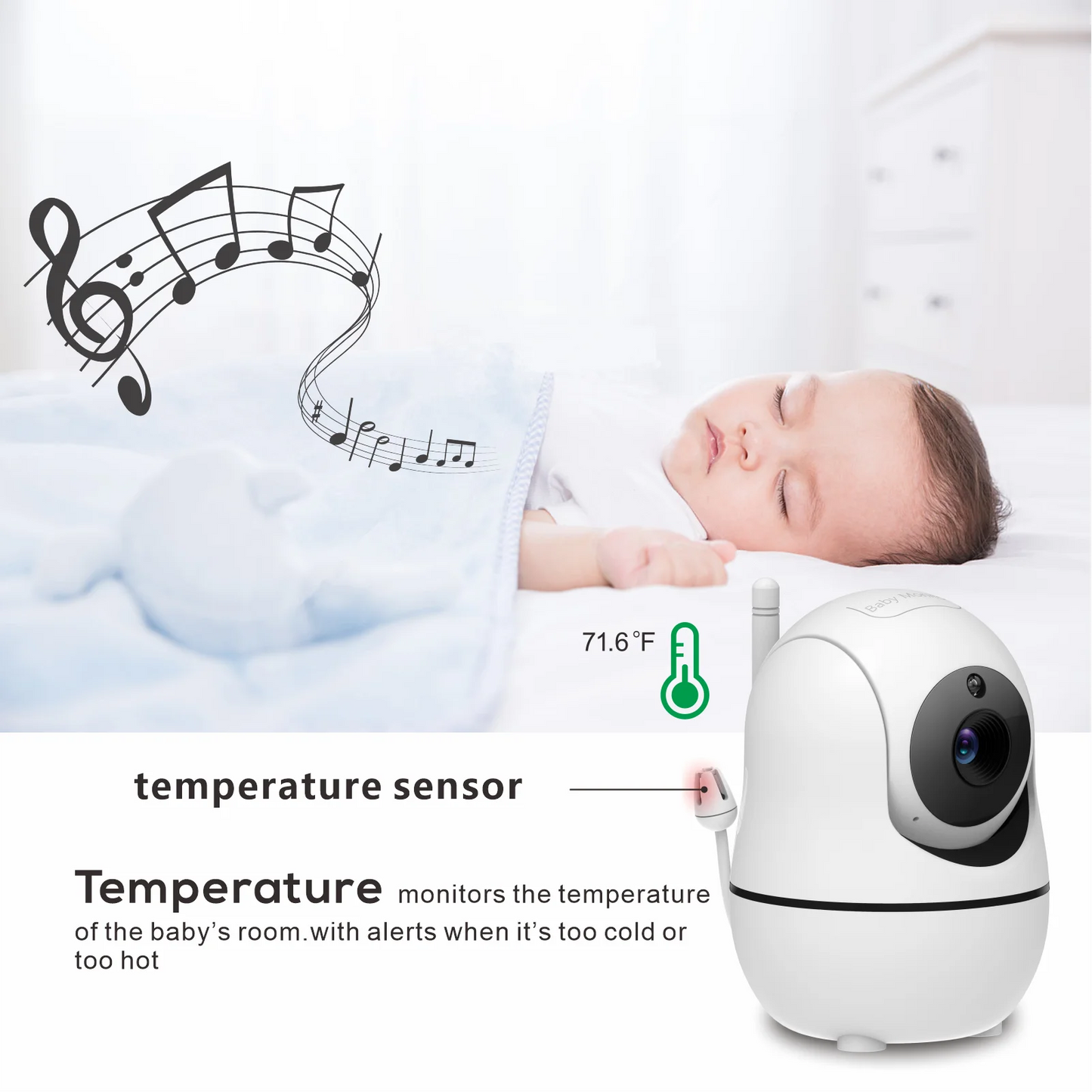 Babyphone Noble Ishana GuardianPro 5 pouces