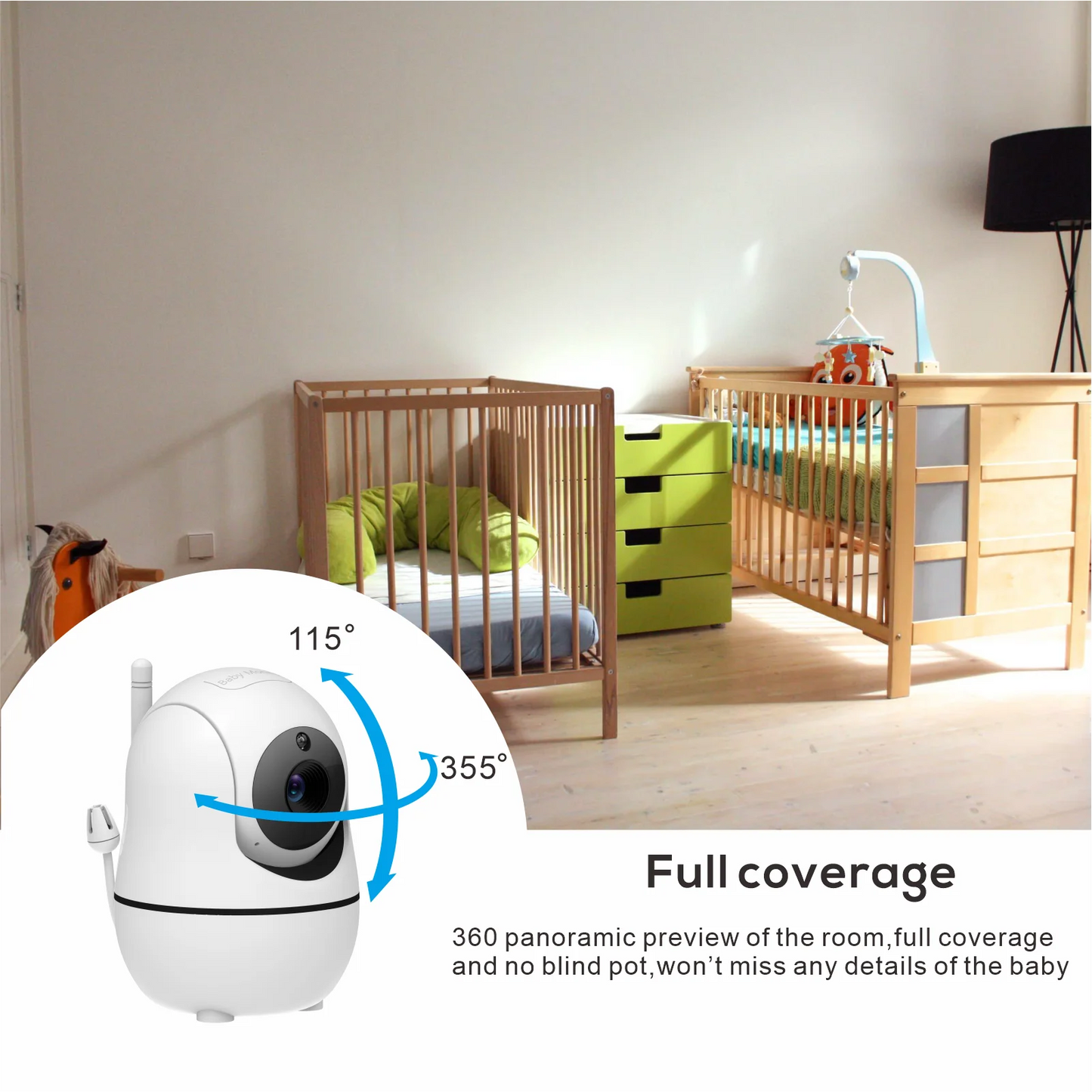 Babyphone Noble Ishana GuardianPro 5 pouces