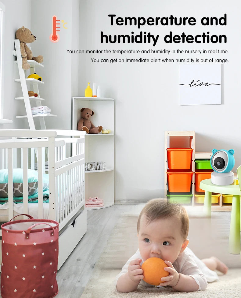 Moniteur pour bébé intelligent Noble Ishana PureView
