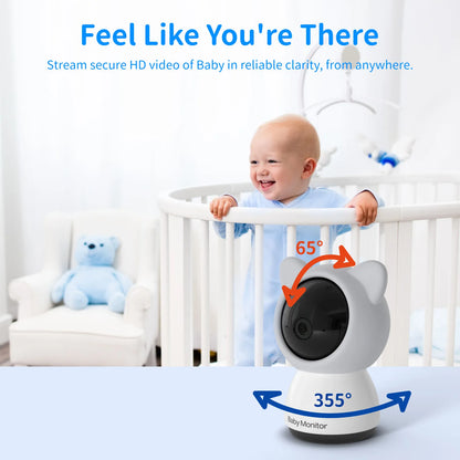 Moniteur pour bébé intelligent Noble Ishana DualView 