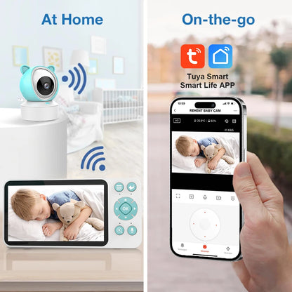 Moniteur pour bébé intelligent Noble Ishana PureView 