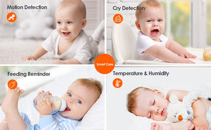 Moniteur pour bébé intelligent Noble Ishana DualView 
