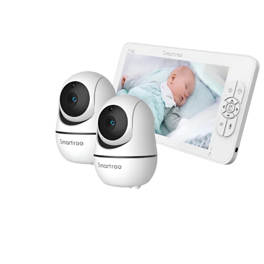 Noble Ishana SplitView Pro 7-Inch Dual Camera Baby Monitor