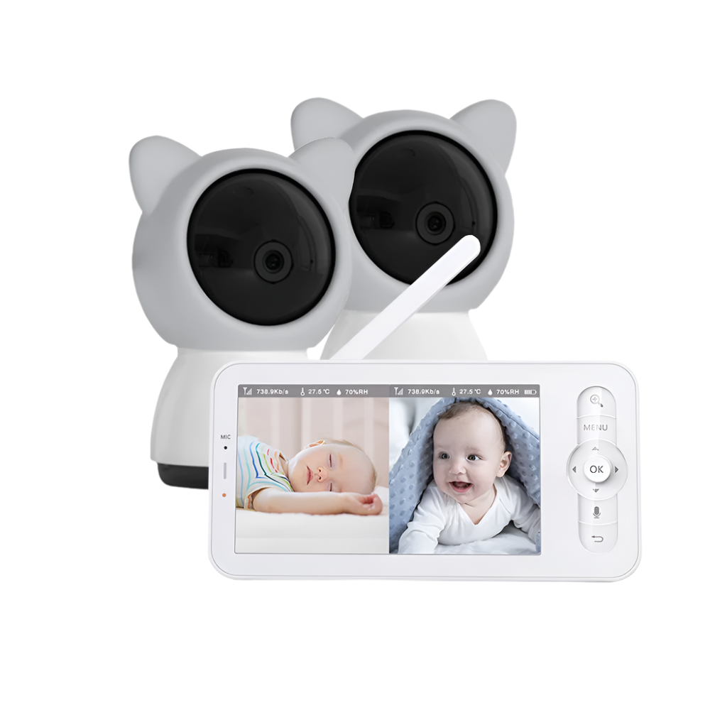 Moniteur pour bébé intelligent Noble Ishana DualView 