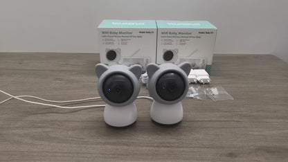 Moniteur pour bébé intelligent Noble Ishana DualView 